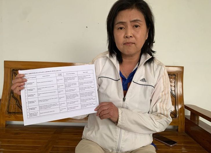 Photo of Evi Pertanyakan Penghentian Tujuh Laporan Polisi, Warga Pemangkat Cari Keadilan