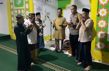 Subuh Keliling di Masjid Babussalam, Polisi Ajak Warga Jaga Toleransi dan Waspadai Hoaks