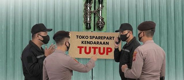 Polda Bungkam Isu Razia Besar, Tak Ingin Jadi Korban, Toko Spare Part di Sejumlah Wilayah Kalbar Tutup Serentak, Sopir dan Petani Sawit Ikut Terdampak