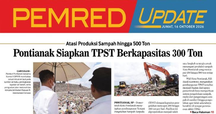 Pontianak Siapkan TPST Berkapasitas 300 Ton, Atasi Produksi Sampah hingga 500 Ton