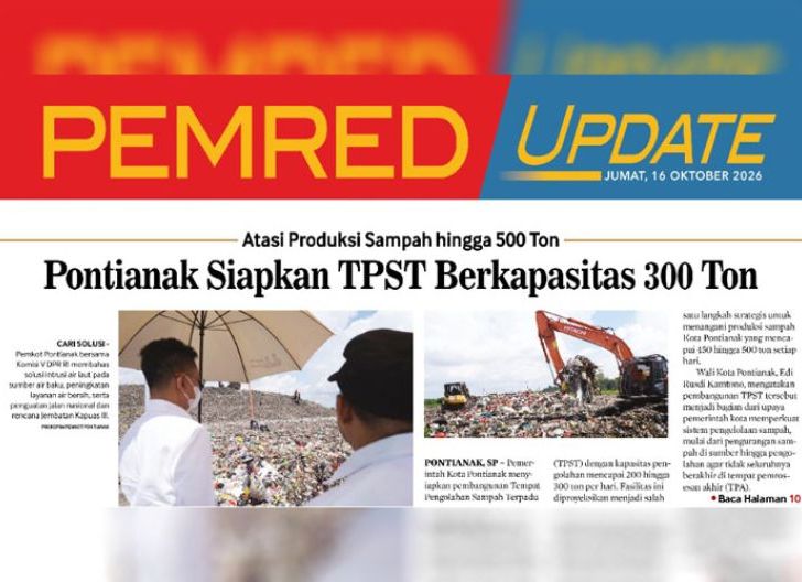 Photo of Pontianak Siapkan TPST Berkapasitas 300 Ton, Atasi Produksi Sampah hingga 500 Ton