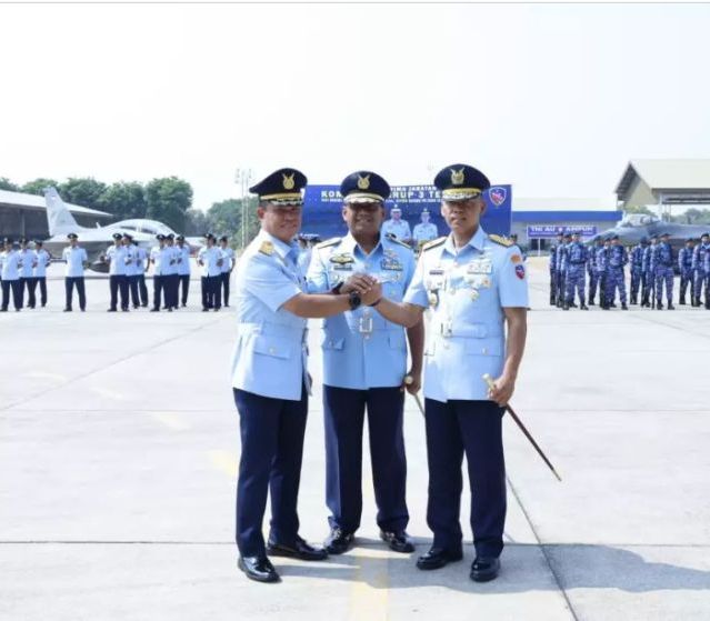 Tekankan Kesiapan Operasional dan Modernisasi Alpalhankam, Pangkoopsau Pimpin Sertijab Dan Grup 3 Tempur: Marsma TNI Sidik Setiyono Siap Emban Amanah