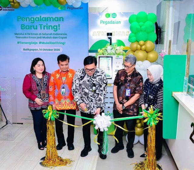Pegadaian Luncurkan ATM Emas, Nasabah Bisa Cetak Emas Fisik Secara Instan