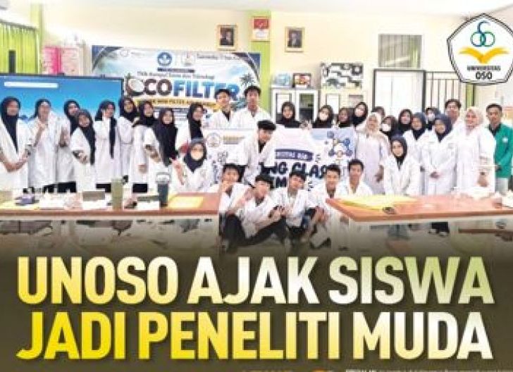 Photo of UNOSO Ajak Siswa Jadi Peneliti Muda Lewat Proyek Coco Filter
