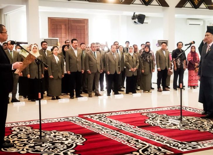 Photo of Arif Parabi Resmi Menjabat Rektor Universitas Panca Bhakti