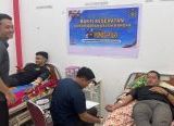 Photo of Dari Sanggau untuk Sesama, Humas Polres Donorkan Darah di Hari Jadi ke-75
