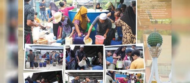 BPBD Kayong Utara dan KIPP Salurkan Satu Juta Liter Air Bersih untuk Warga Kayong Utara