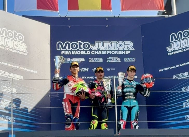 Photo of Melesat Kencang di Misano, Ramadhipa Tutup Musim dengan Podium