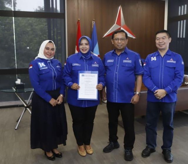 Ermin Elviani Kembali Dipercaya AHY Pimpin Partai Demokrat Kalbar Periode 2026–2031