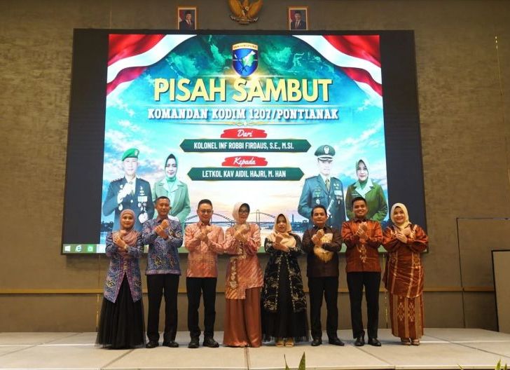 Photo of Wali Kota Apresiasi Sinergi Kodim 1207/Ptk, Sambut Dandim Baru Kletkol Kav Aidil dan Lepas Kolonel Inf Robbi Firdaus