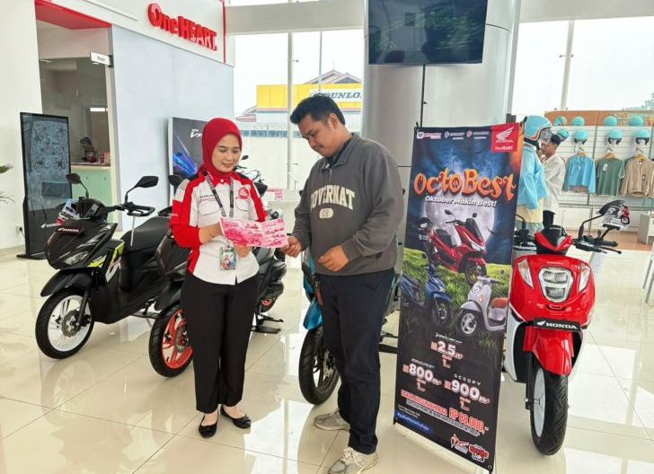 Photo of Promo Oktober Makin Best, Beli Motor Honda Dapat Berbagai Hadiah Menarik dan Diskon Besar