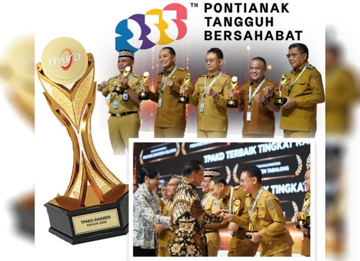 Photo of Pontianak Raih Penghargaan TPAKD Terbaik, Kado Hari Jadi ke-255
