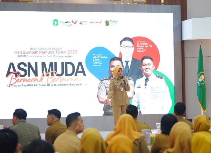 Photo of Sambut Sumpah Pemuda 2026, BPSDM Kalbar Luncurkan Gerakan ASN Muda Pembelajar