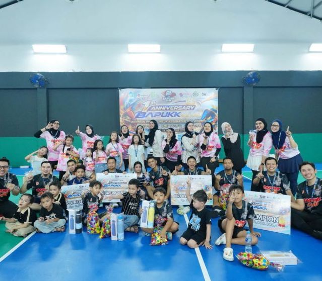 Berlangsung Meriah dan Bertabur Hadiah, BAPUKK Club Pickle di Pontianak Rayakan Anniversary Pertama