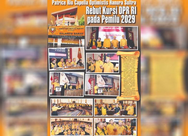Photo of Patrice Rio Capella Optimistis Hanura Sultra Rebut Kursi DPR RI pada Pemilu 2029