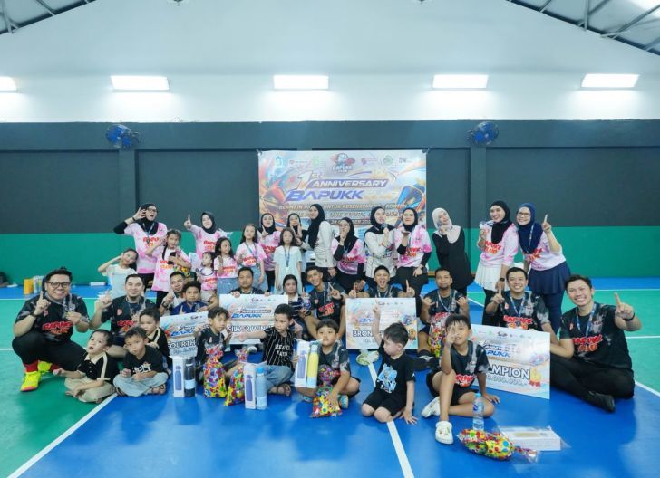 Photo of Berlangsung Meriah dan Bertabur Hadiah, BAPUKK Club Pickle di Pontianak Rayakan Anniversary Pertama