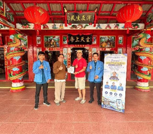 Dorong Digitalisasi Wisata Desa, Dosen dan Mahasiswa FEBI Kembangkan Smart Tourism Map di Sungai Kakap