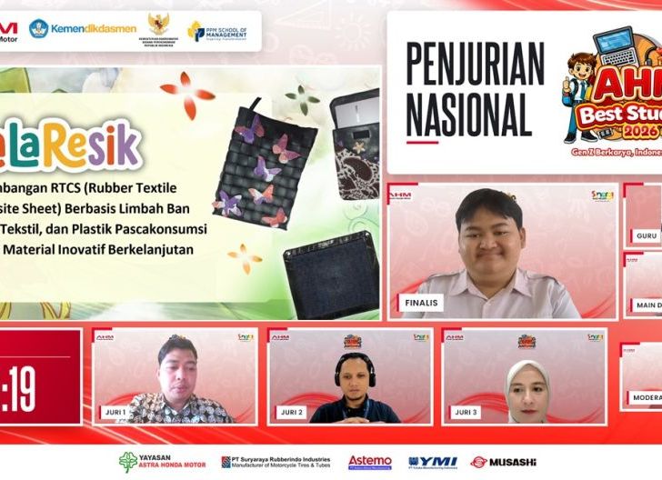 Photo of AHM Best Student 2026, Semangat Dari Bangku Sekolah untuk Indonesia Maju Diikuti 1.215 Pelajar Adu Inovasi 
