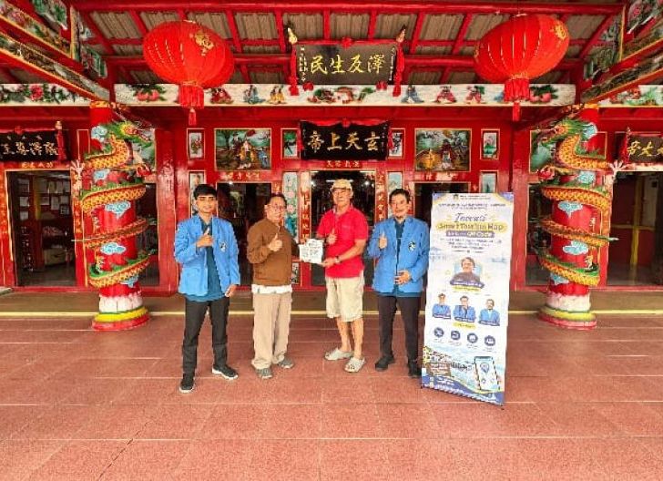 Photo of Dorong Digitalisasi Wisata Desa, Dosen dan Mahasiswa FEBI Kembangkan Smart Tourism Map di Sungai Kakap