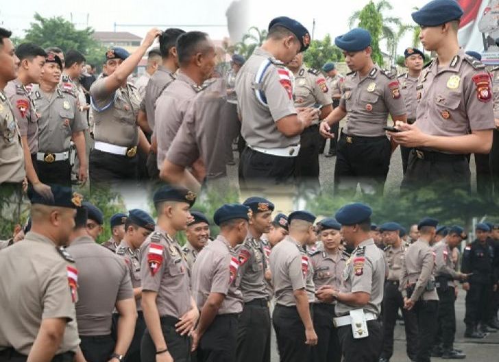 Photo of Cegah Pelanggaran, Provos Satbrimob Kalbar Perketat Gaktiblin Personel