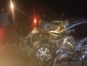 Kabut Ganggu Jarak Pandang, Truk Tangki dan Grand Livina Terlibat Laka di Jalan Raya Beduai