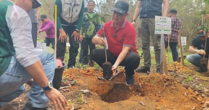 Gubernur Kalbar Tanam Pohon di Pantai Kura-Kura, Perkuat Mitigasi Lahan Terbakar dan Pemberdayaan Pesisir